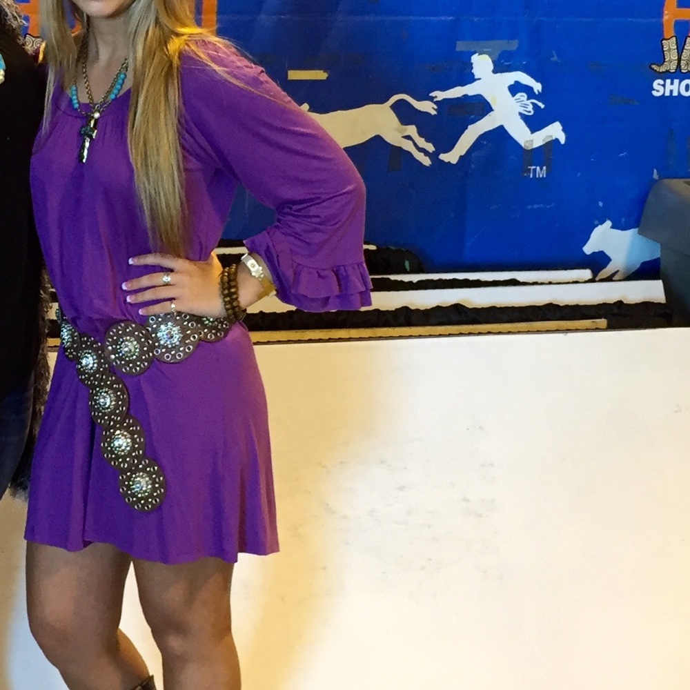 Purple dress